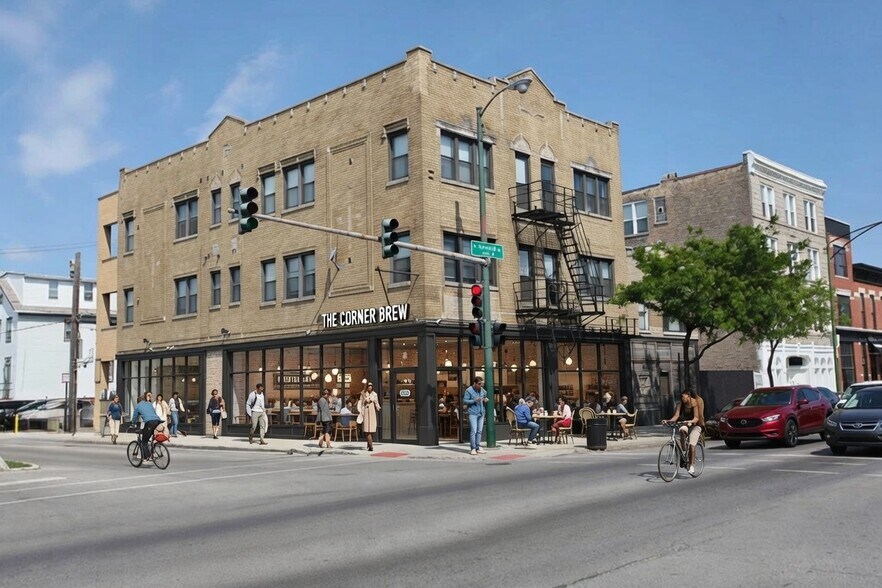 Primary Photo Of 1400-1402 N Ashland Ave, Chicago Storefront Retail Residential For Lease