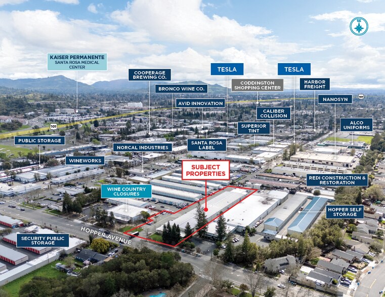 More Photos Of 1050 Hopper Ave, Santa Rosa Industrial For Sale