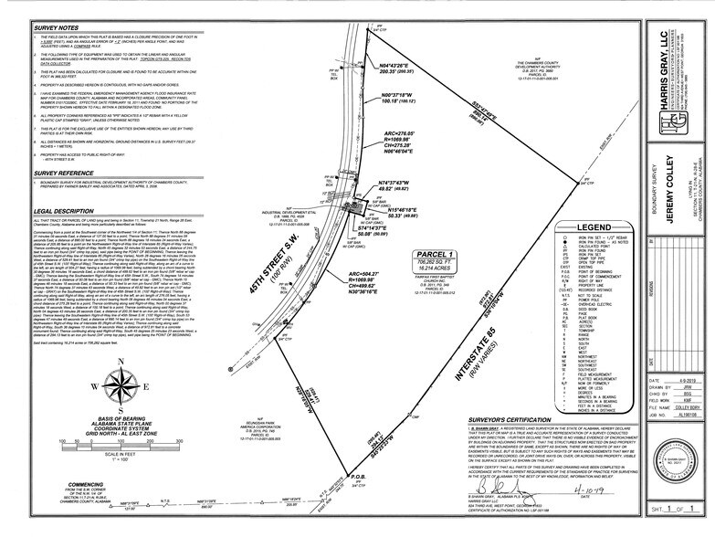 More Photos Of 3583 45th Street, SW, Lanett Land For Sale