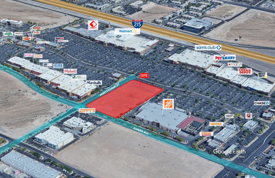 Primary Photo Of Badura @ Montessouri Street, Las Vegas Land For Lease