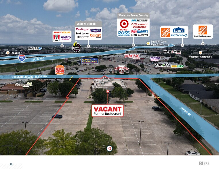 More Photos Of 603 N Cockrell Hill Rd, Duncanville Restaurant For Sale