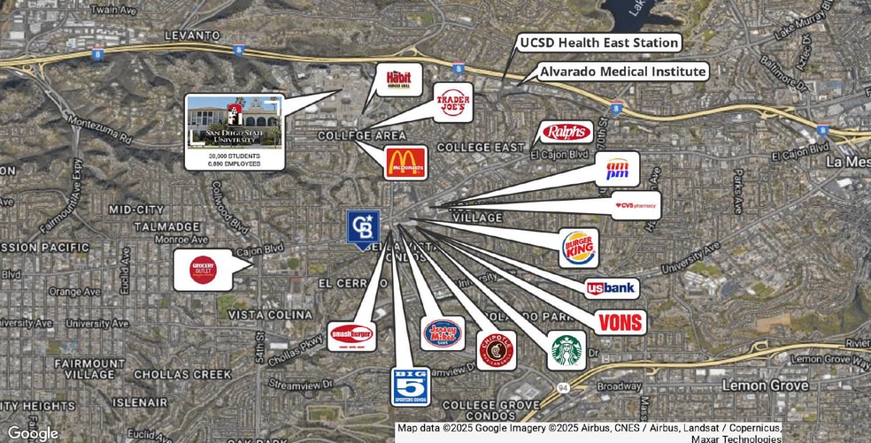 More Photos Of 5933-43 El Cajon Blvd, San Diego Storefront Retail Office For Sale