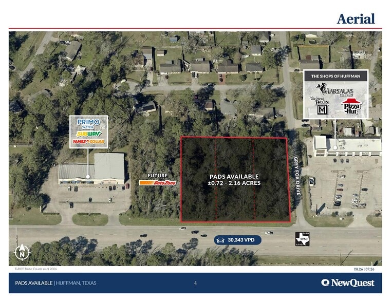 More Photos Of FM 1960 Rd @ Grey Fox Drive, Huffman Land For Lease