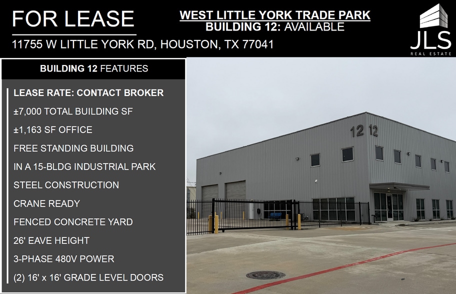 More Photos Of 11755 W Little York Rd, Houston Unknown For Lease