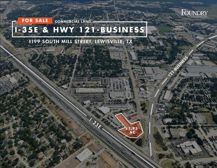 Primary Photo Of 1199 S Mill St, Lewisville Hotel For Sale