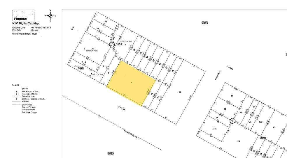 More Photos Of 7-11 E 115th St, New York Land For Sale