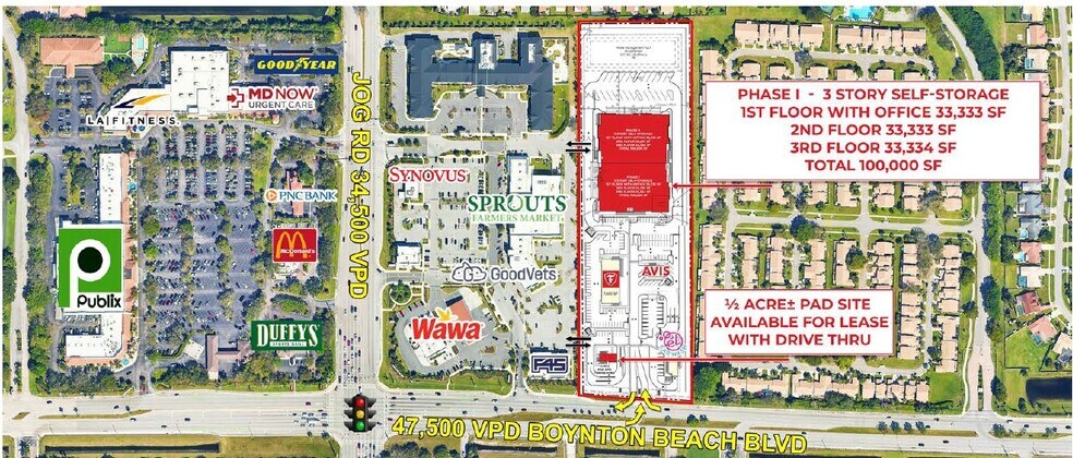 More Photos Of 6345 Boynton Beach Blvd, Boynton Beach Land For Lease