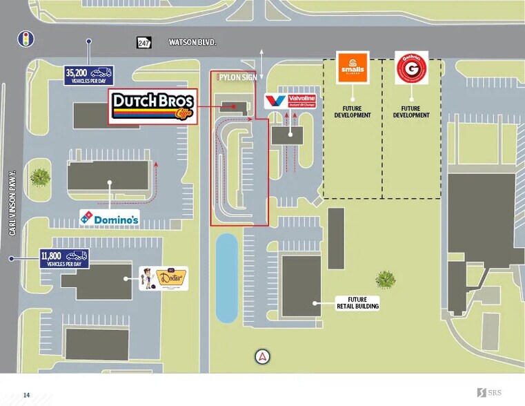 More Photos Of 2689 Watson Blvd, Warner Robins Fast Food For Sale