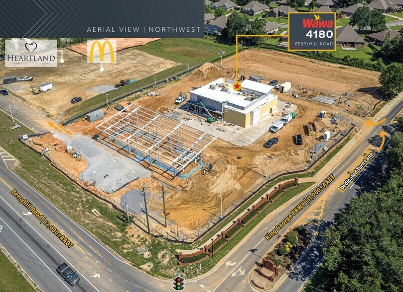 More Photos Of 4180 Berryhill Rd, Pace General Retail For Sale