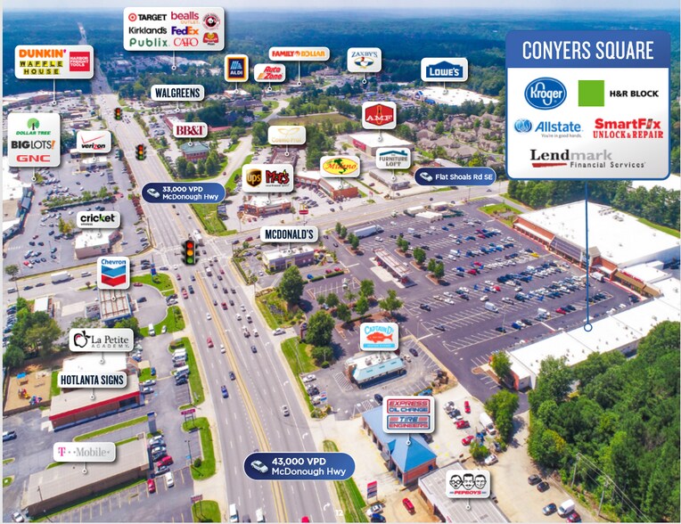 More Photos Of 1745 Highway 138, Conyers Unknown For Lease