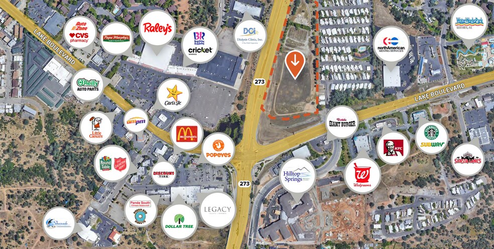 More Photos Of 10 Lake Blvd, Redding Land For Sale