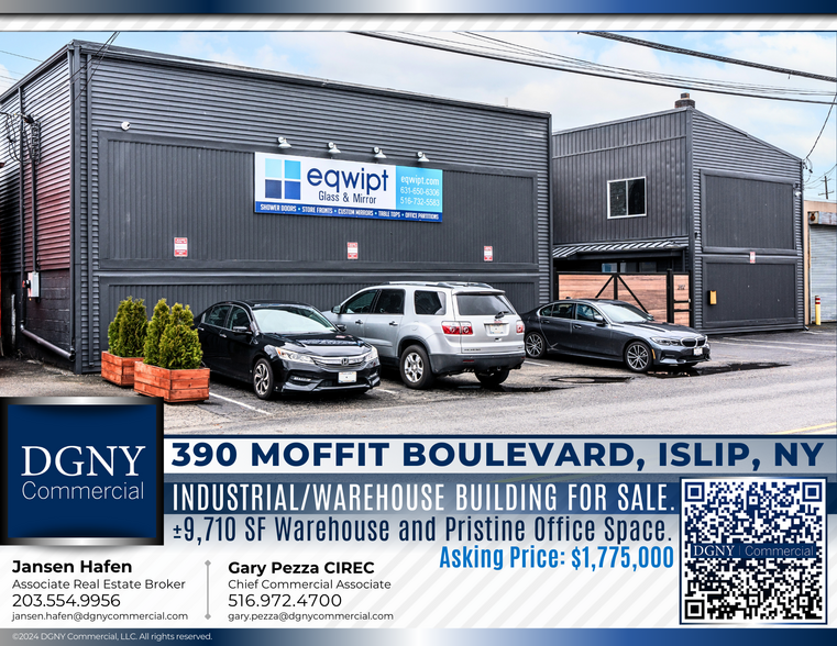 Primary Photo Of 390 Moffitt Blvd, Islip Warehouse For Sale