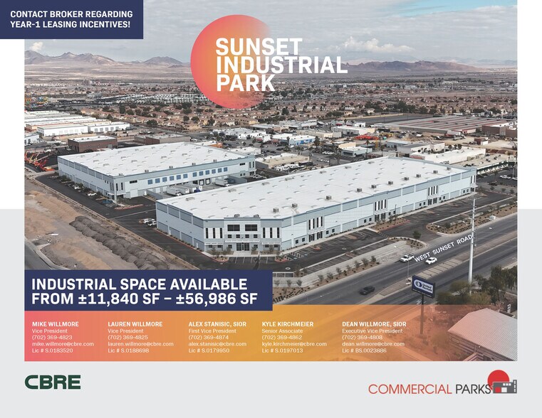 Primary Photo Of 748 W Sunset Rd, Henderson Manufacturing For Lease
