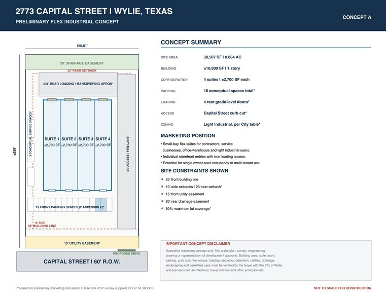 More Photos Of 2773 Capital St, Wylie Land For Sale
