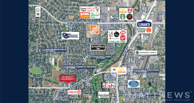 More Photos Of 3615 W Bowles Ave, Littleton Storefront For Sale