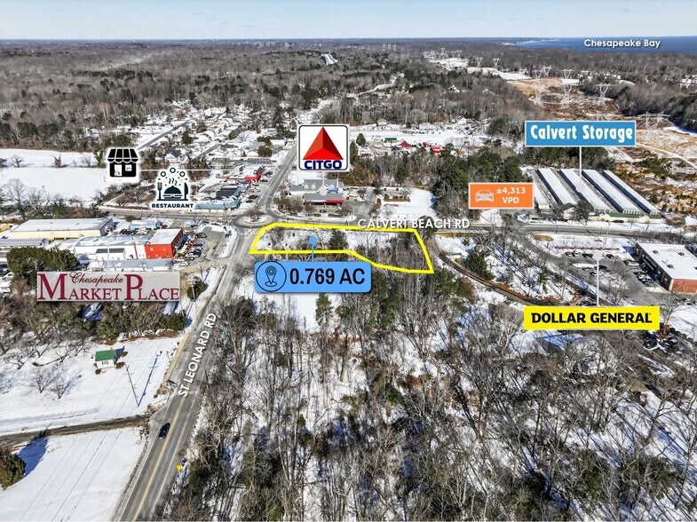 More Photos Of 5010 Saint Leonard Rd, Saint Leonard Land For Sale