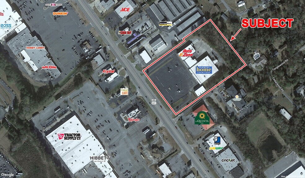More Photos Of 1841 N Columbia St, Milledgeville General Retail For Lease