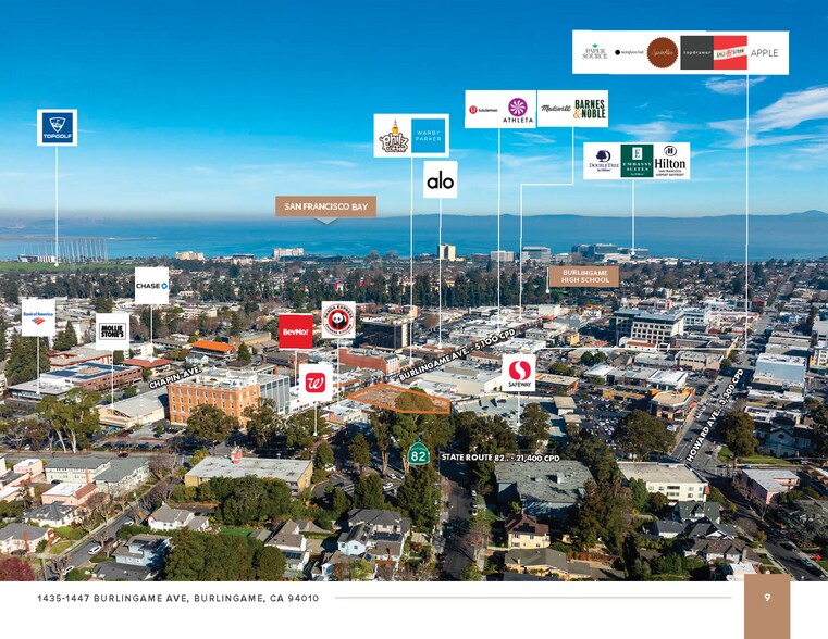 More Photos Of 1435-1447 Burlingame Avenue, Burlingame General Retail For Sale
