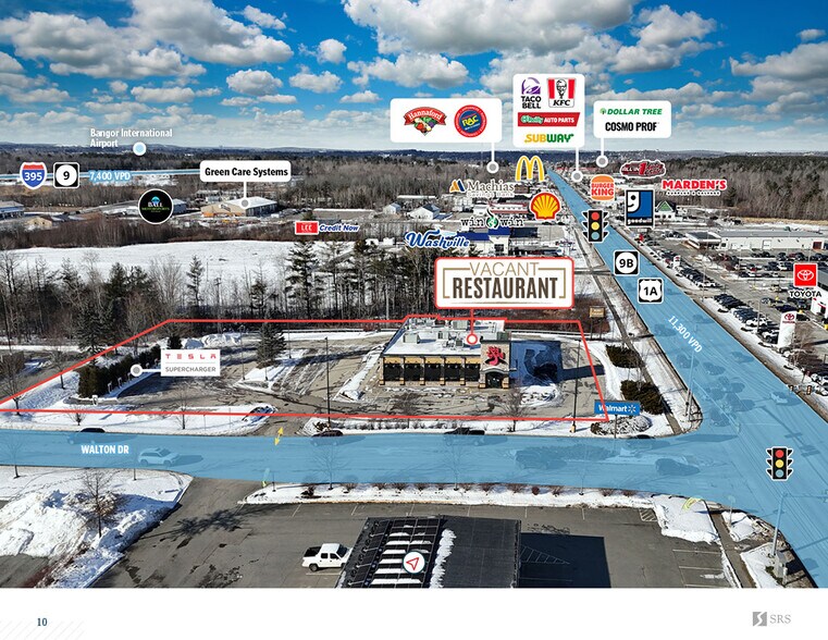 More Photos Of 5 Walton Dr, Brewer Restaurant For Lease