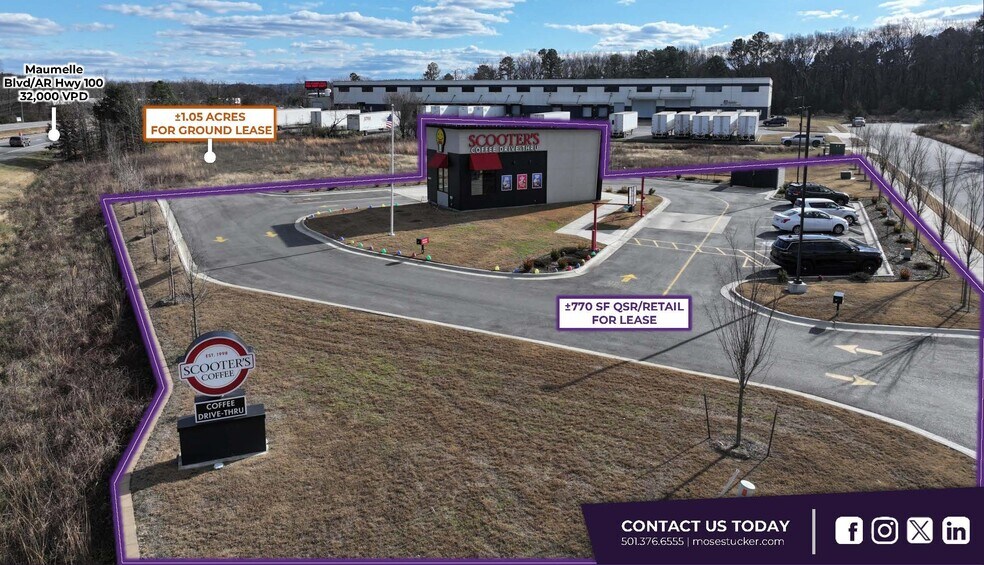 More Photos Of 9700 Maumelle Blvd, North Little Rock Land For Lease