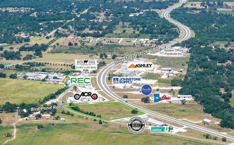 Primary Photo Of State Highway 30 & Bird Pond Rd @ Bird Pond Rd, College Station Warehouse For Lease