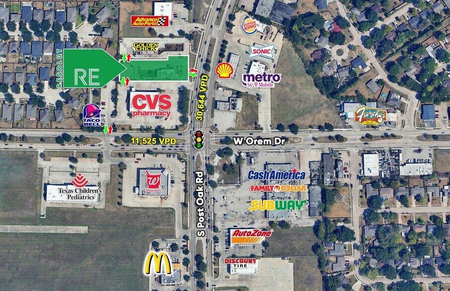 More Photos Of 13602 S Post Oak Rd, Houston Fast Food For Lease