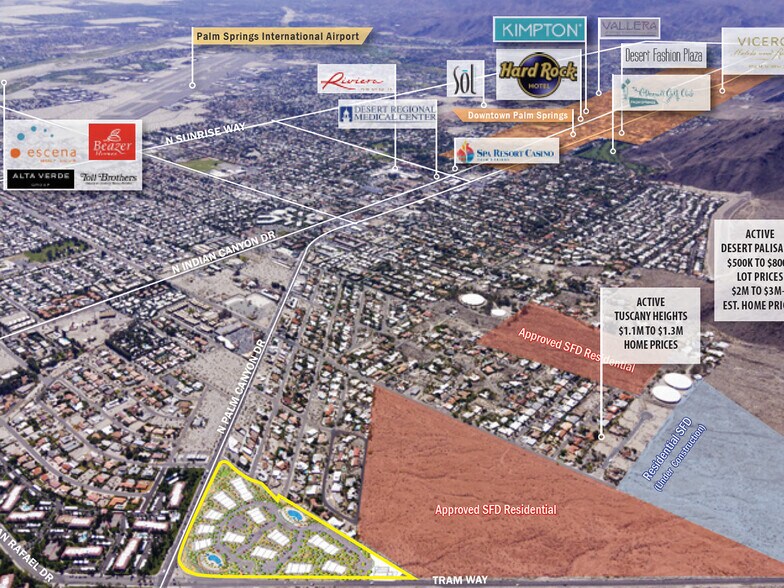 More Photos Of Palm Canyon, Palm Springs Land For Sale