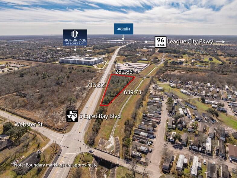 More Photos Of 1.93 AC @ Egret Bay Boulevard & Webster Street, League City Land For Sale