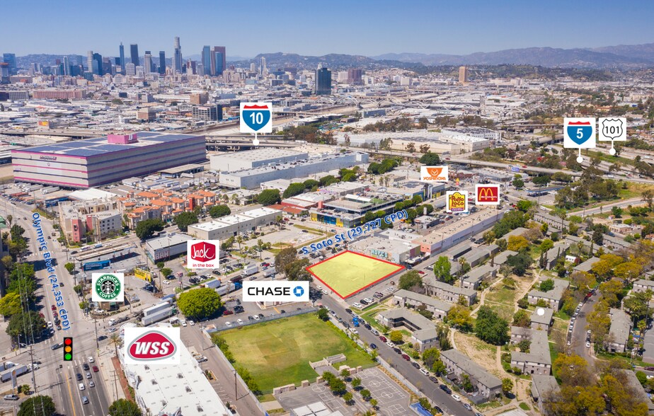 Primary Photo Of 1308 S Soto St, Los Angeles Fast Food For Lease