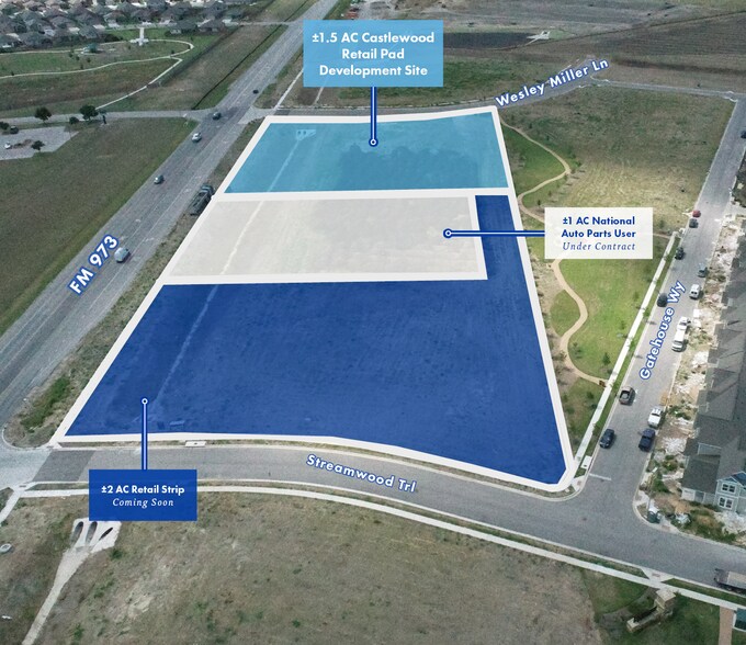 More Photos Of FM 973 @ Wesley Miller Ln, Taylor Land For Sale