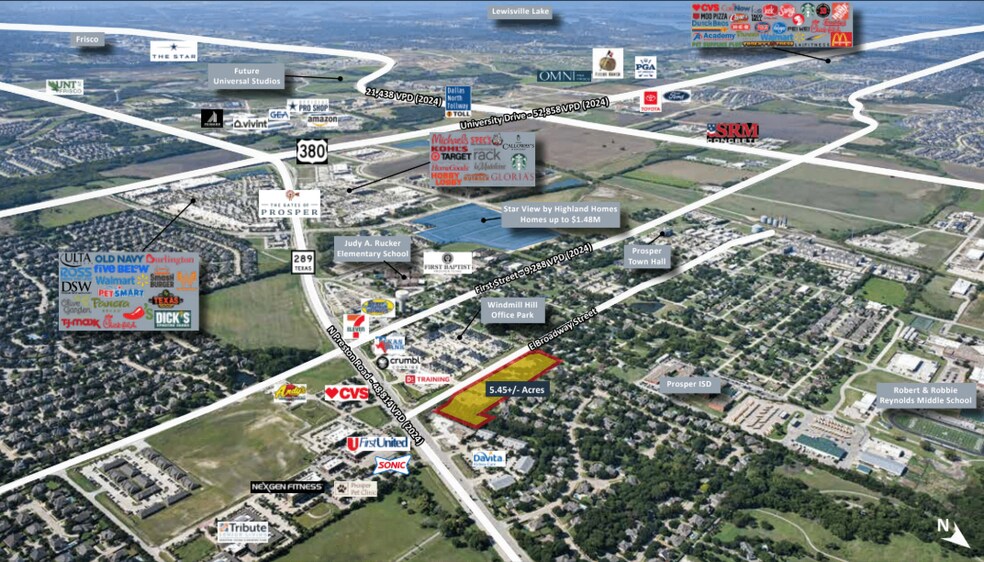 Primary Photo Of East Broadway Street, Prosper Land For Sale