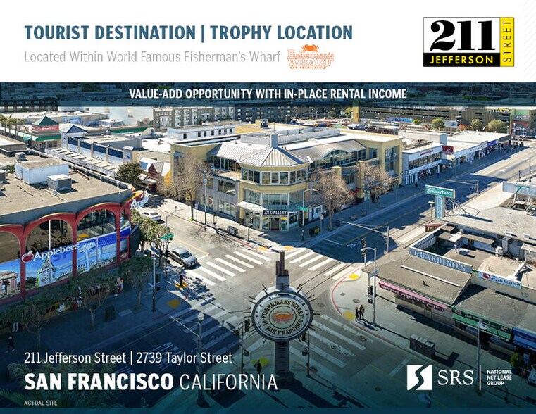 More Photos Of 211-229 Jefferson St, San Francisco Freestanding For Lease