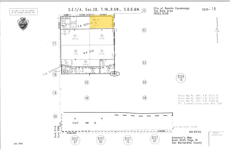 More Photos Of Summit Ave @ SE Corner of Banyan St & East Ave, Rancho Cucamonga Land For Sale