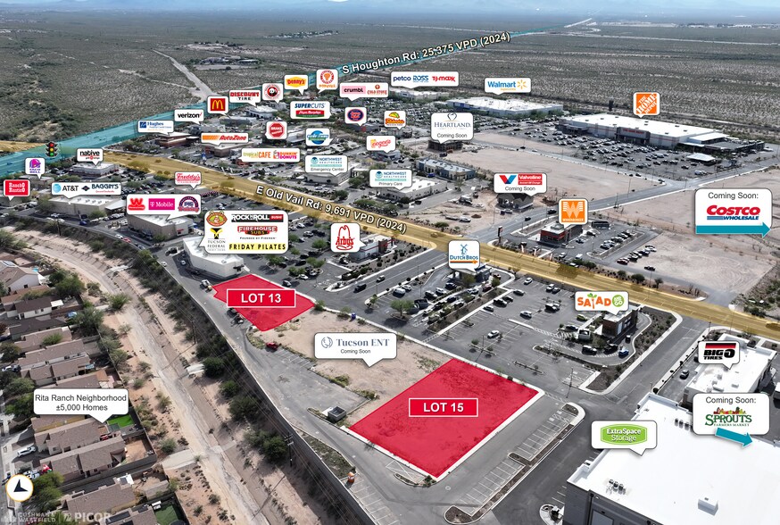 Primary Photo Of NWC Old Vail R & Houghton Rd, Tucson Land For Sale