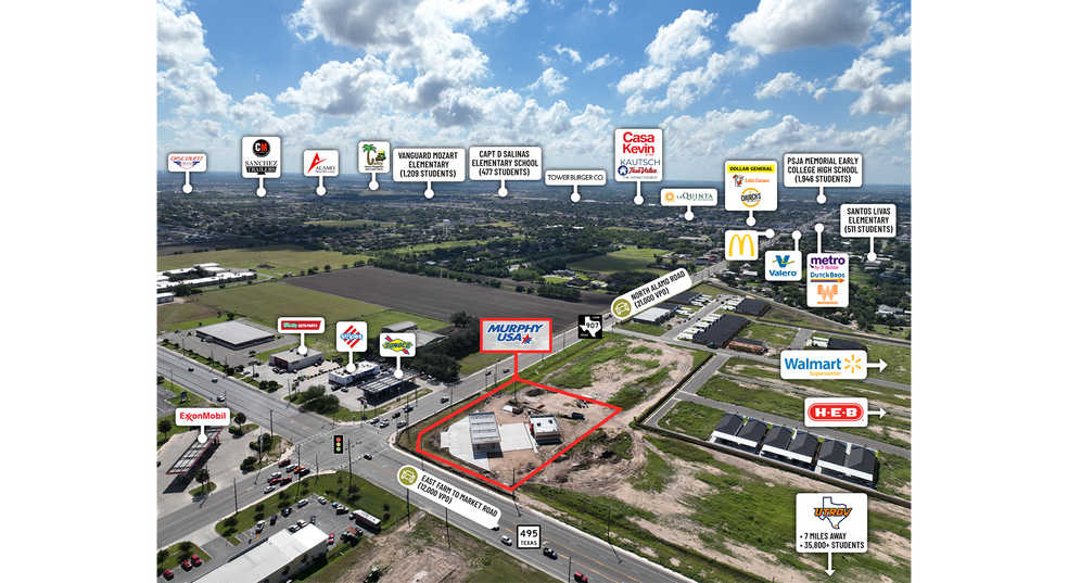 More Photos Of Farm to Market 495 & Alamo Road, Alamo Convenience Store For Sale