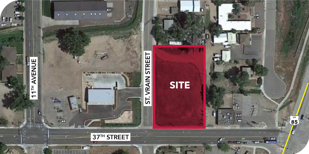 Primary Photo Of 11th Ave @ 37th St, Evans Land For Sale