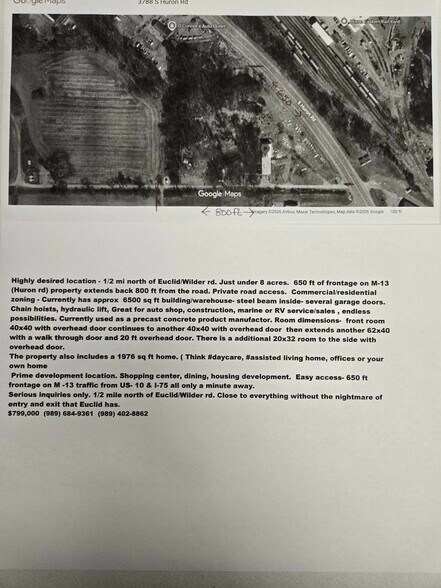 More Photos Of 3788 S Huron Rd, Bay City Land For Sale