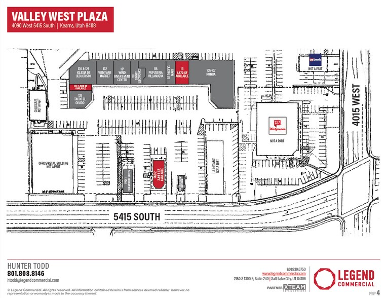 More Photos Of 4090 W 5415 S, Salt Lake City Storefront For Lease