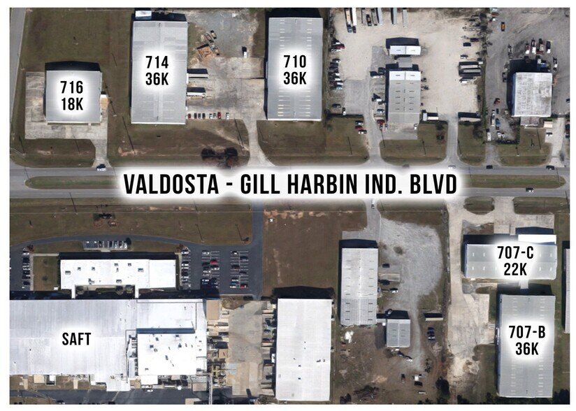 More Photos Of 714 Gil Harbin Industrial Blvd, Valdosta Warehouse For Lease