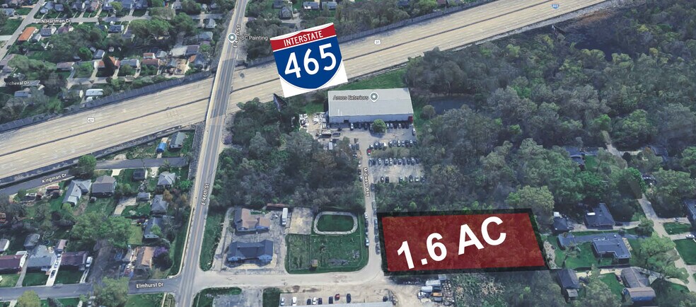 Primary Photo Of 7225 E 46th St, Indianapolis Land For Sale