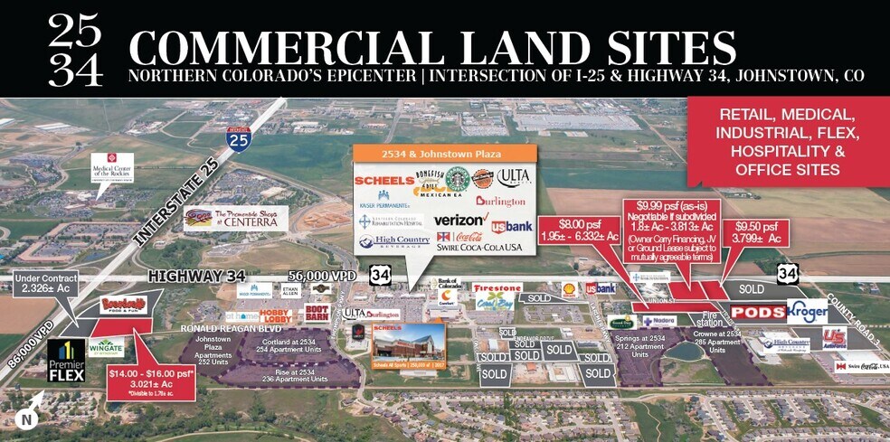 Primary Photo Of 2534 Commercial Land Sites, Johnstown Land For Sale