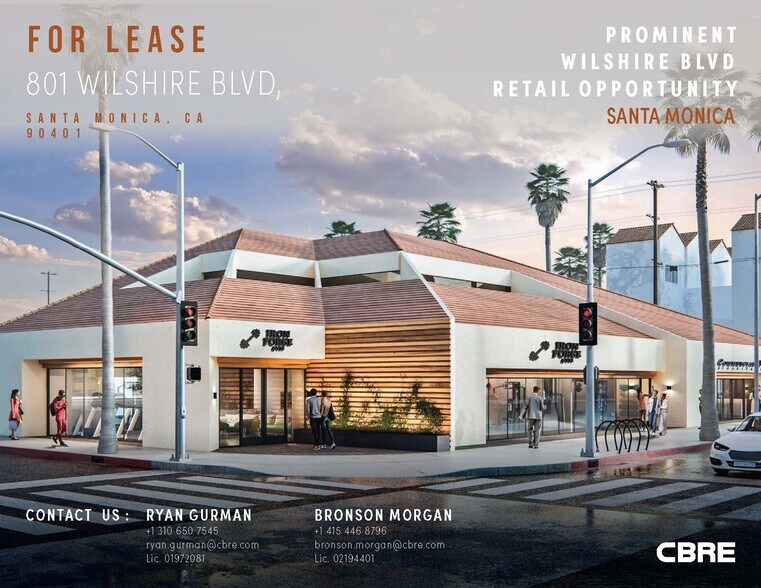 Primary Photo Of 801-805 Wilshire Blvd, Santa Monica Storefront Retail Office For Lease