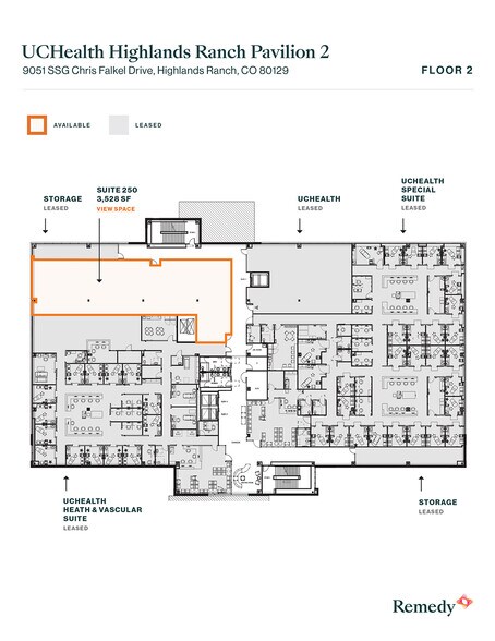 More Photos Of 9051 SSG Chris Falkel Dr, Highlands Ranch Medical For Lease