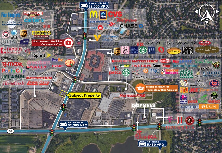 More Photos Of 2040-2046 S Naperville Rd, Wheaton Freestanding For Lease