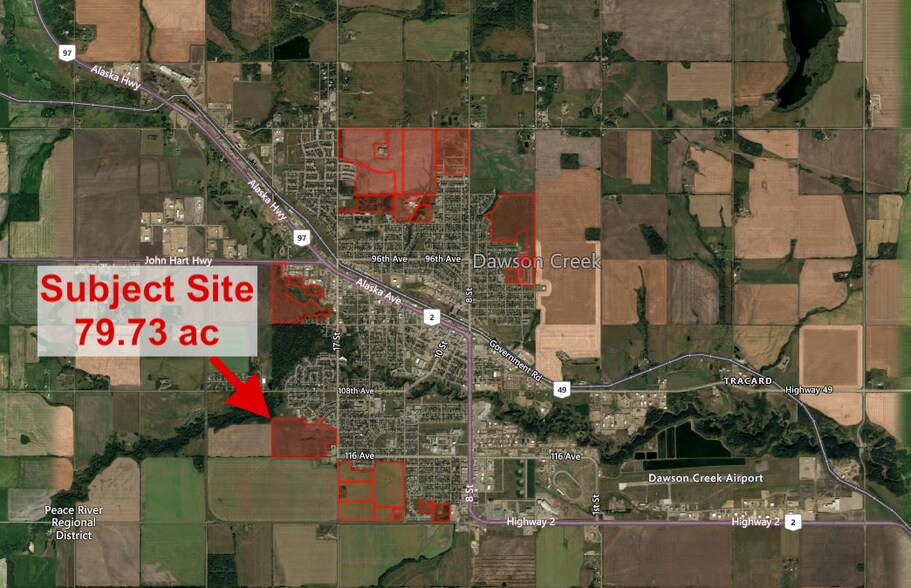 More Photos Of 11121 17 St, Dawson Creek Land For Sale