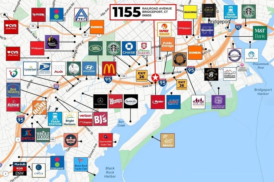 More Photos Of 1155 Railroad Ave, Bridgeport Showroom For Sale