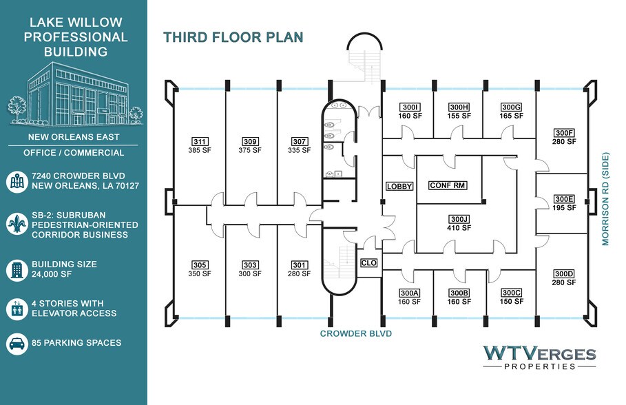 More Photos Of 7240 Crowder Blvd, New Orleans Medical For Lease