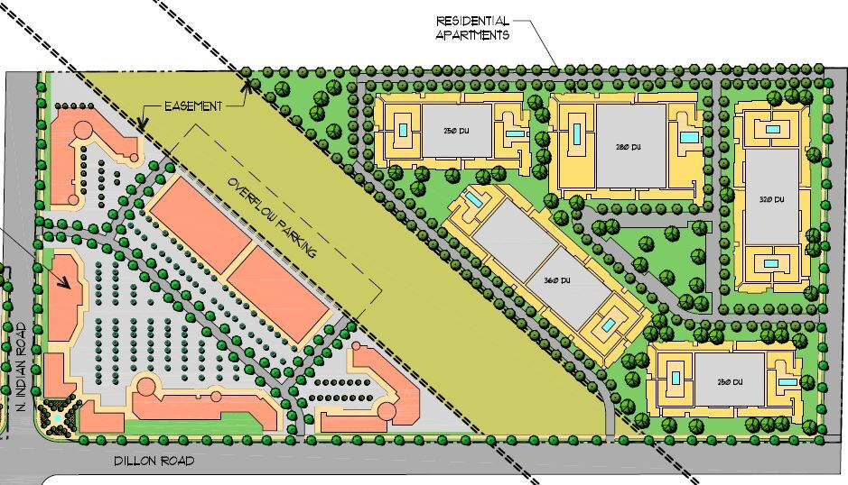 More Photos Of NE corner of Indian and Dillon, North Palm Springs Land For Sale