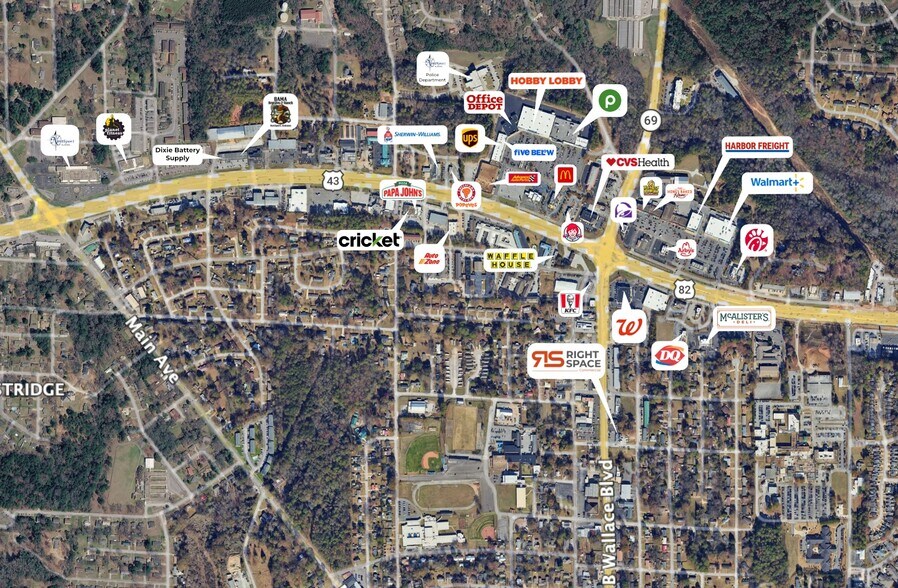 More Photos Of 2701 Lurleen B Wallace Blvd, Northport Restaurant For Lease