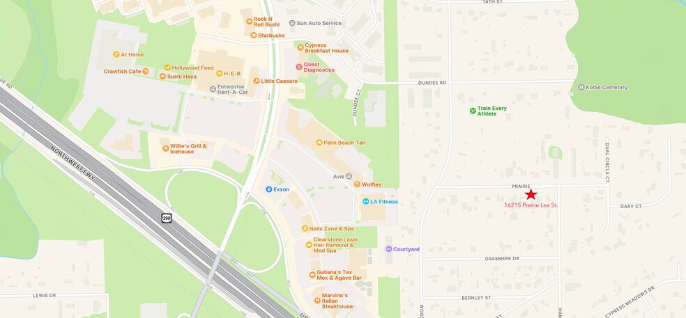 More Photos Of 16215 Prairie Lea St, Cypress Loft Creative Space For Lease